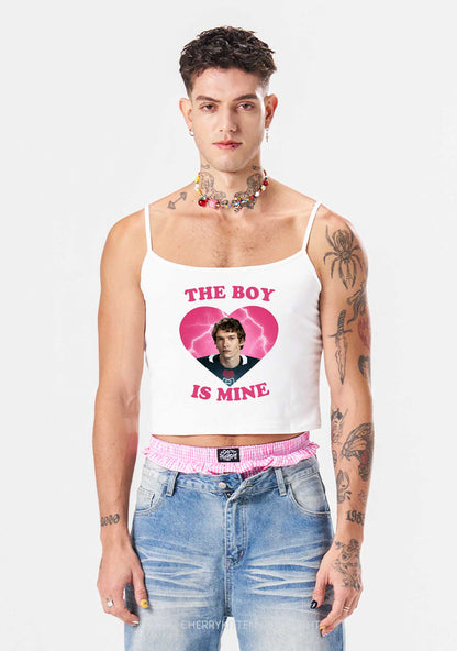 The Boy Is Mine CS Y2K Spaghetti Strap Cami Cherrykitten
