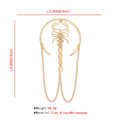 Gothic Scorpion Arm Rings