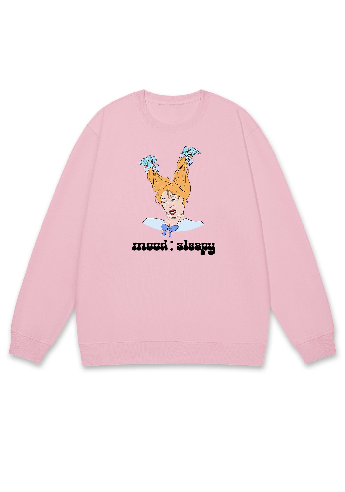 Mood Sleepy Girl Y2K Sweatshirt