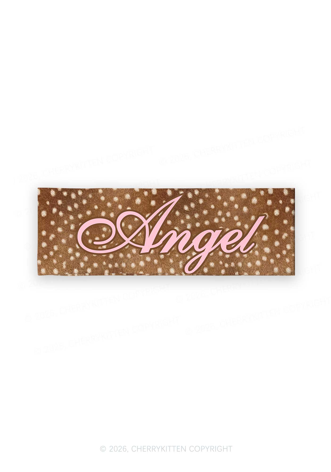 Angel Deer Spots Y2K Print Headband Cherrykitten