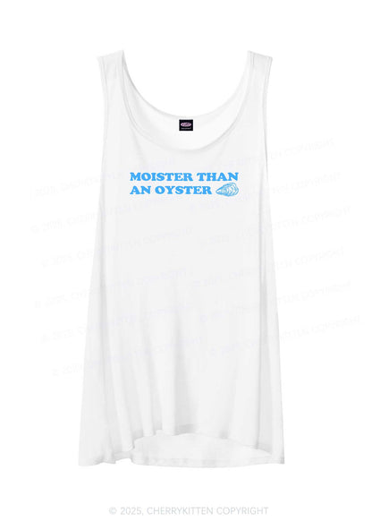 Moister Than An Oyster Y2K Sheer Boyfriend Tank Cherrykitten
