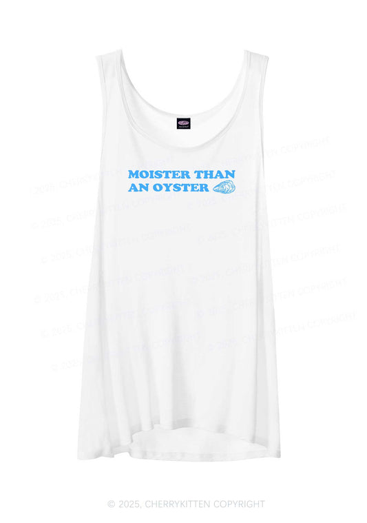 Moister Than An Oyster Y2K Sheer Boyfriend Tank Cherrykitten