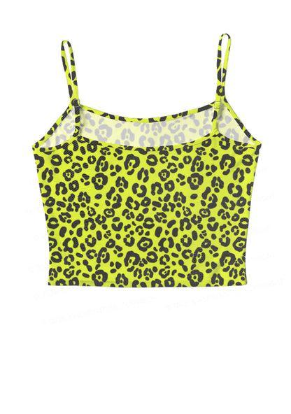 Neon Leopard Y2K Mesh Cami Tank Cherrykitten