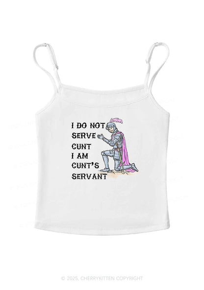 I Am Cxxt Servant Y2K Spaghetti Strap Cami Cherrykitten