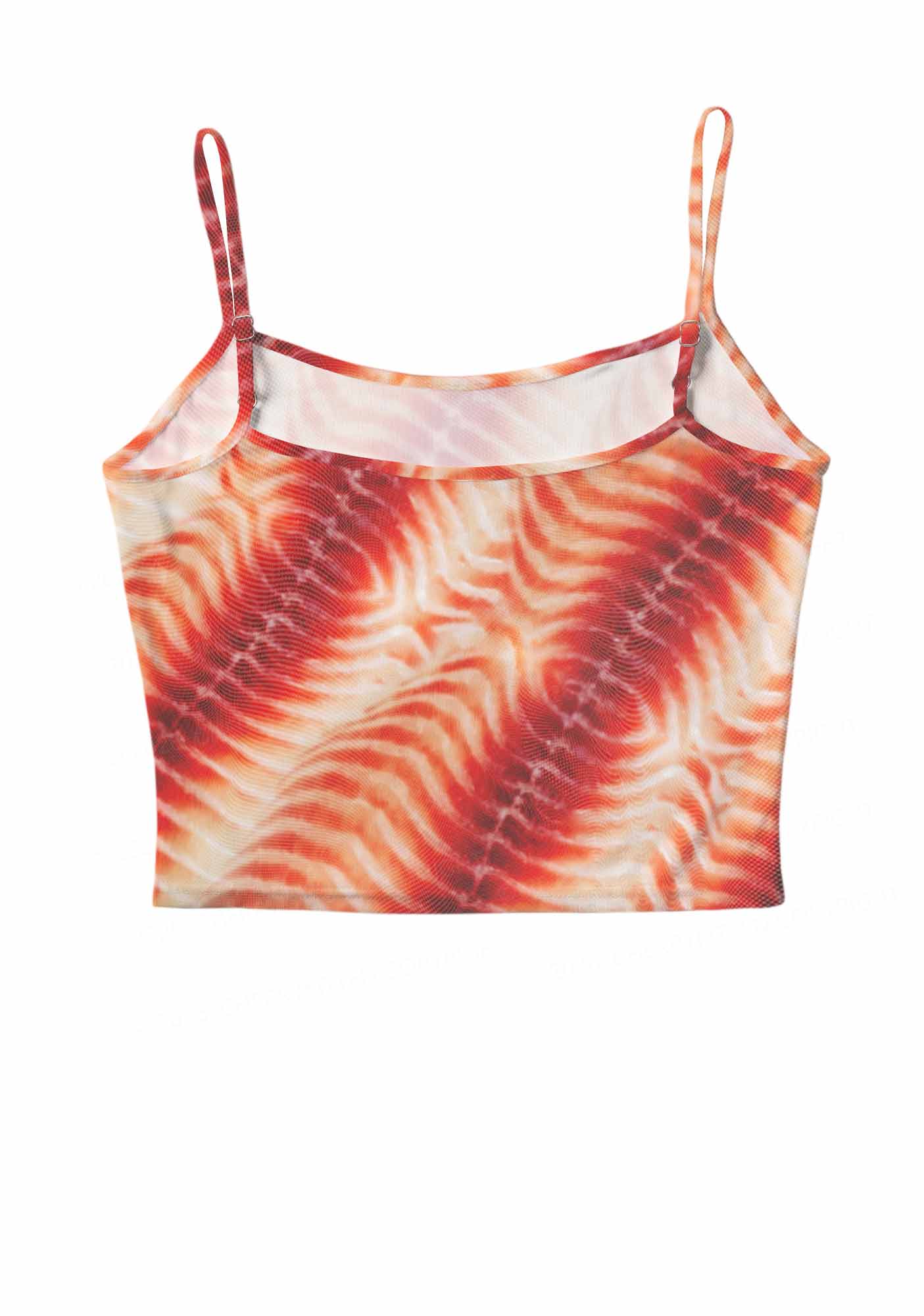 Pork Belly Texture Y2K Mesh Cami Tank Cherrykitten