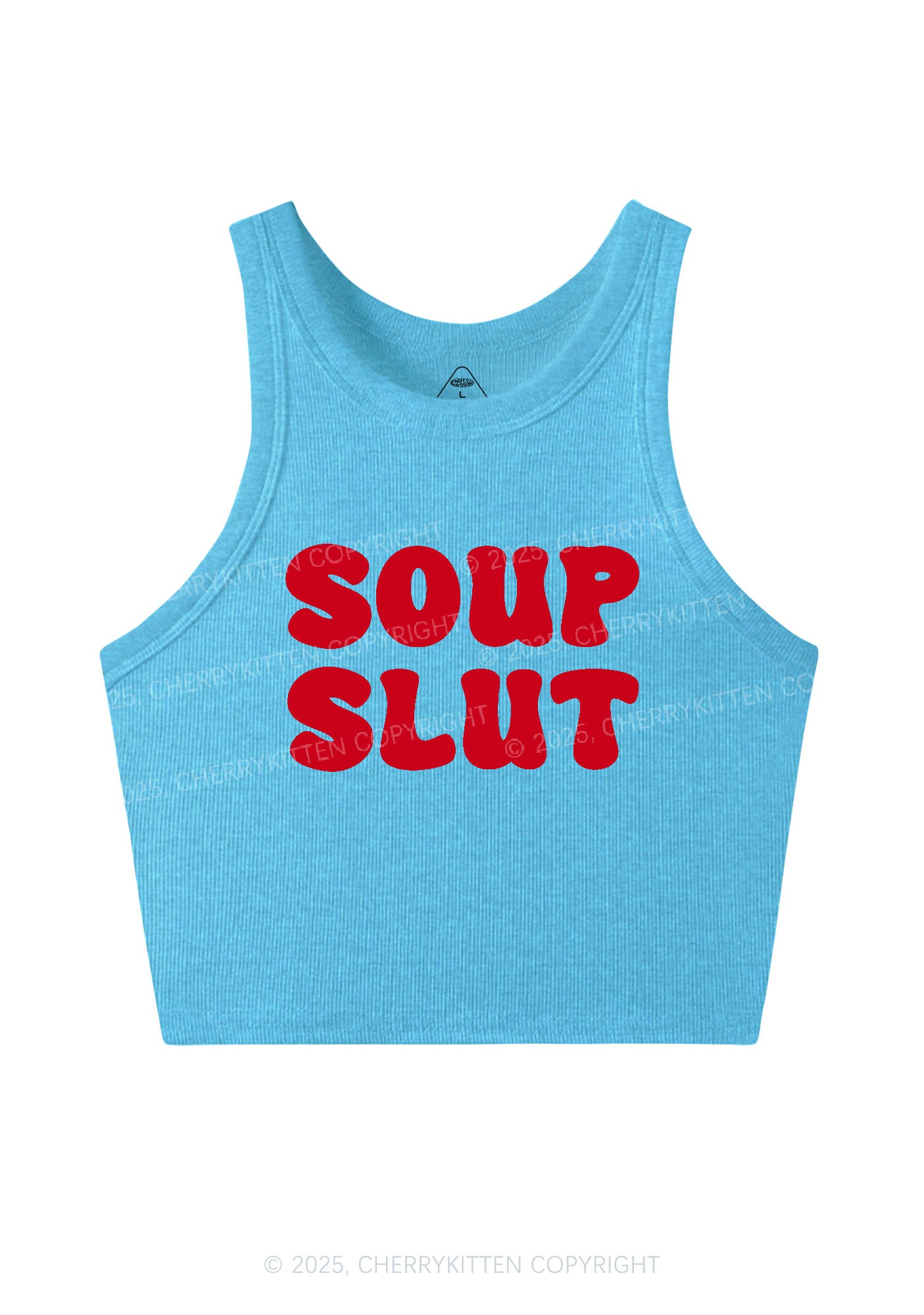 Soup Slxt Y2K Crop Tank Top Cherrykitten