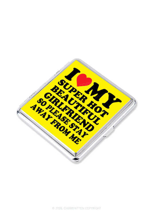 My Super Hot GF Valentine's Day Y2K Cigarette Case Cherrykitten