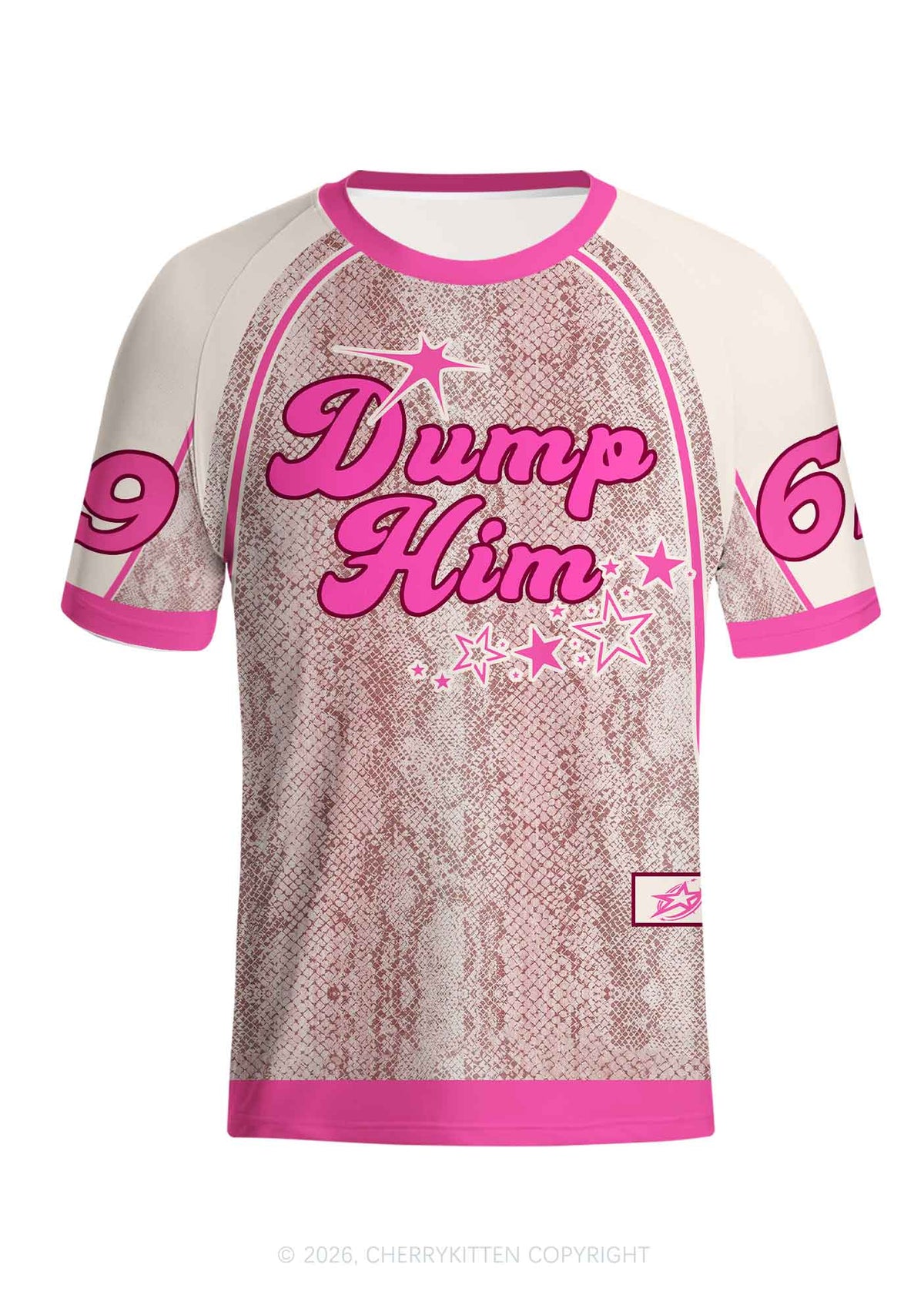 Dump Him Y2K Football Jersey Shirts Cherrykitten
