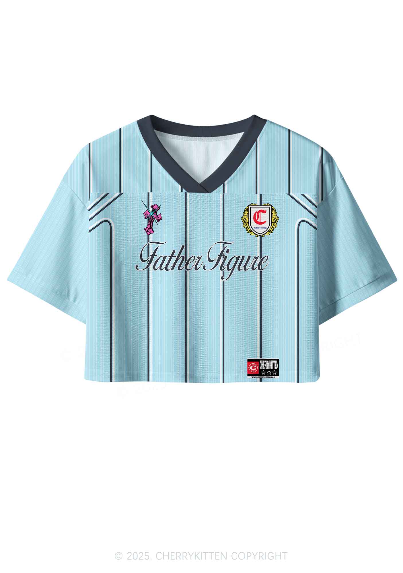 Custom Father Figure Y2K Crop Sport Jersey Shirts Cherrykitten