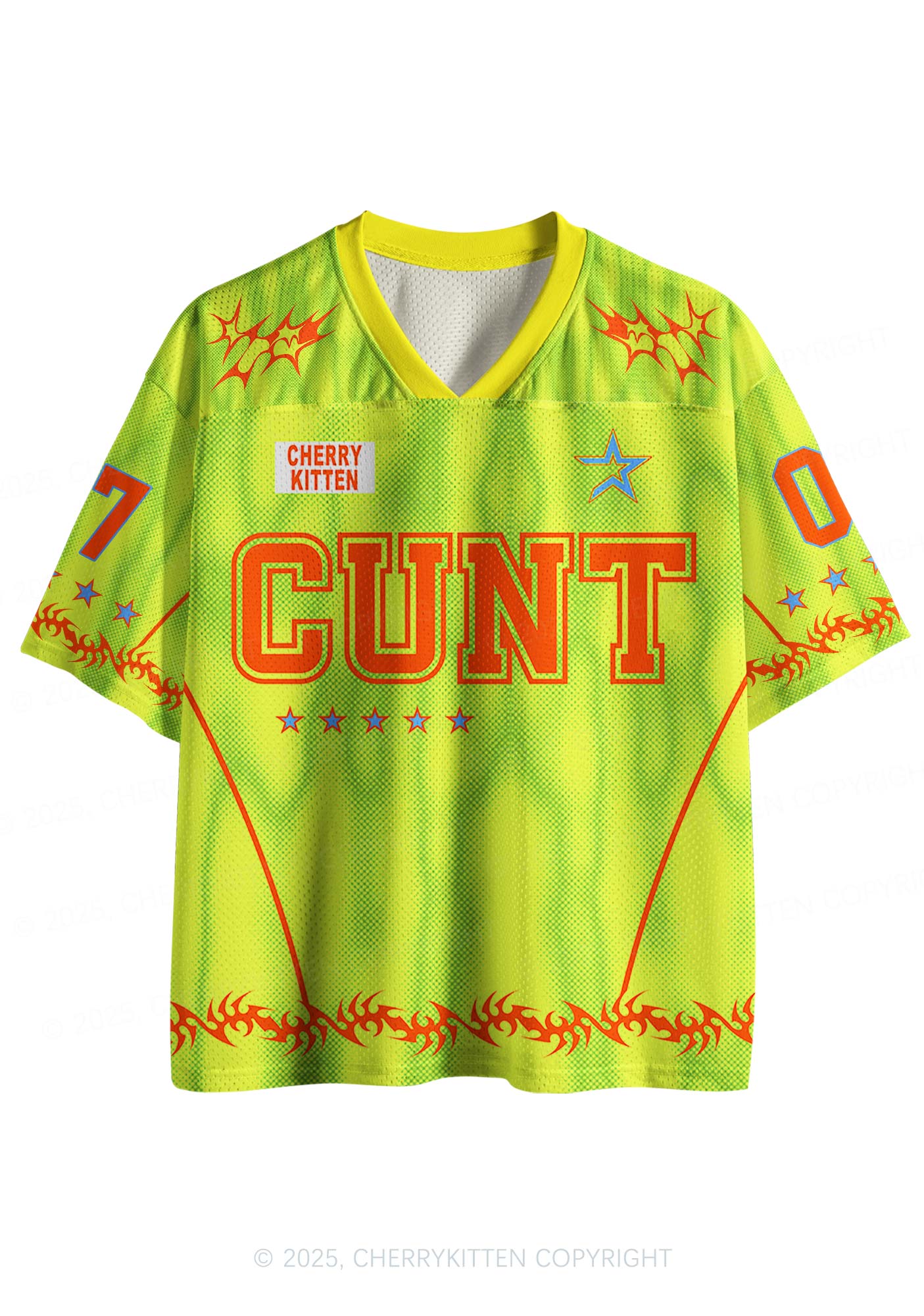 Custom Lime Cxxt Y2K Sport Jersey Shirts Cherrykitten
