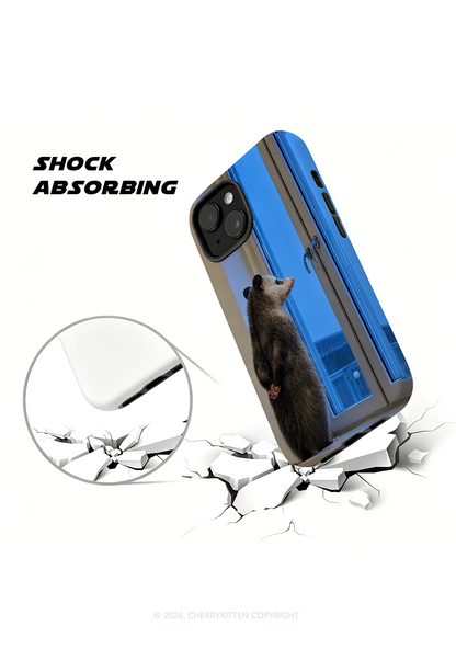 Moody Opossum Y2K Phone Case Cherrykitten