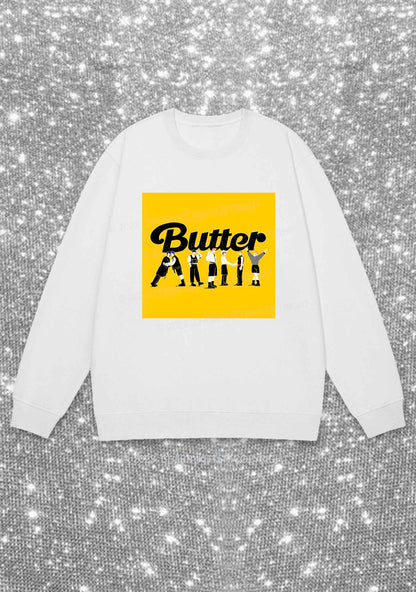 Butter Bangtan Boys Kpop Y2K Sweatshirt Cherrykitten