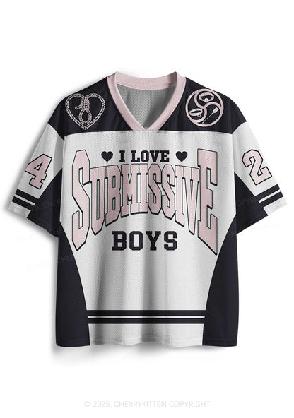 Custom I Love S Boys Y2K Sport Jersey Shirts Cherrykitten