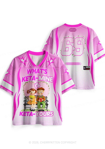 Whats Kxxamine Y2K Sport Jersey Shirts Cherrykitten