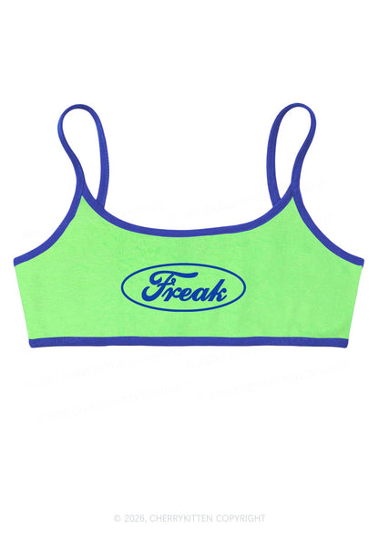 Oval Freak Y2K Super Crop Cami Cherrykitten