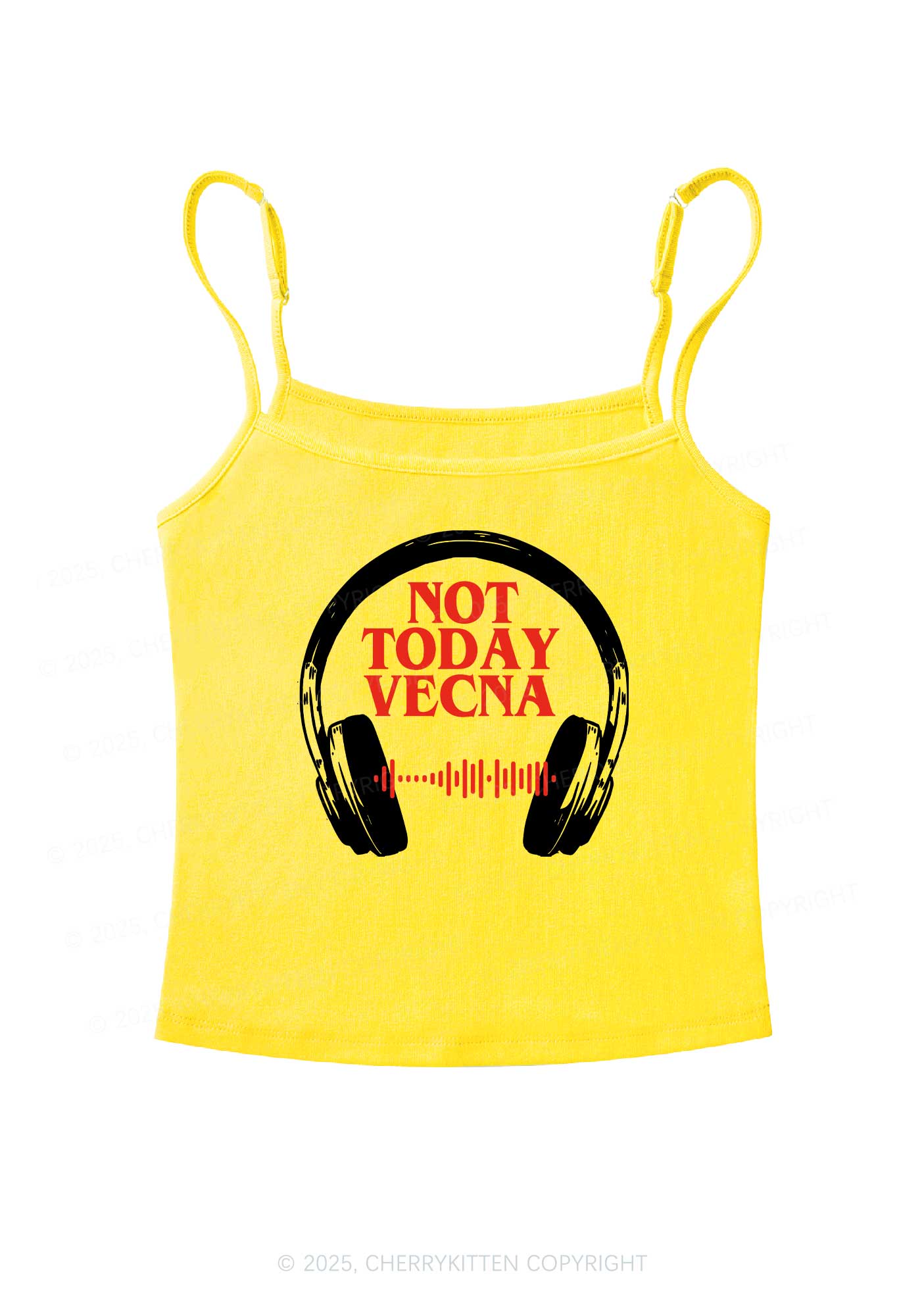 Custom Spotify Code Not Today Y2K Spaghetti Strap Cami Cherrykitten