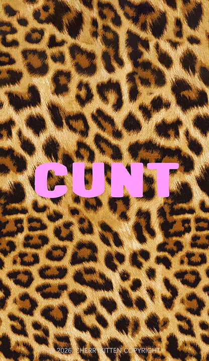 Cxxt Leopard Y2K Phone Case Cherrykitten