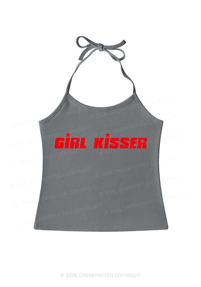 Girl Kisser Star Y2K Halter Neck Cami Cherrykitten