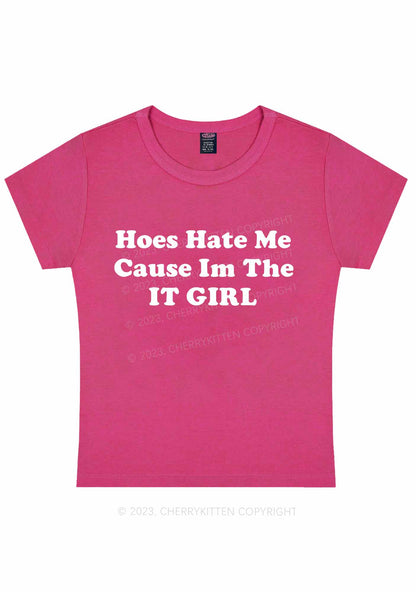 The IT Girl Y2K Baby Tee Cherrykitten