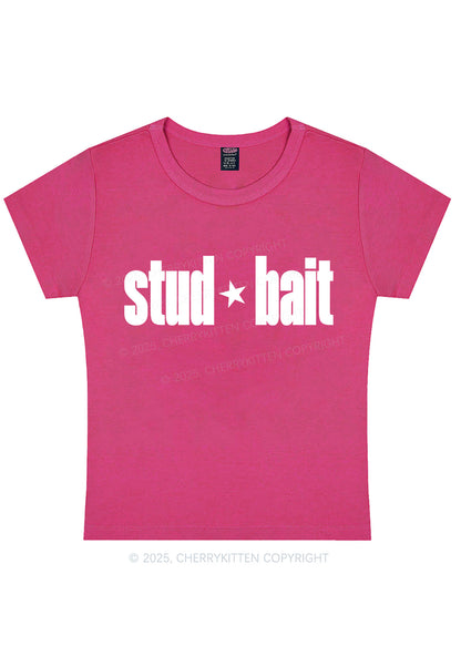 Stud Bait Pride Y2K Baby Tee Cherrykitten