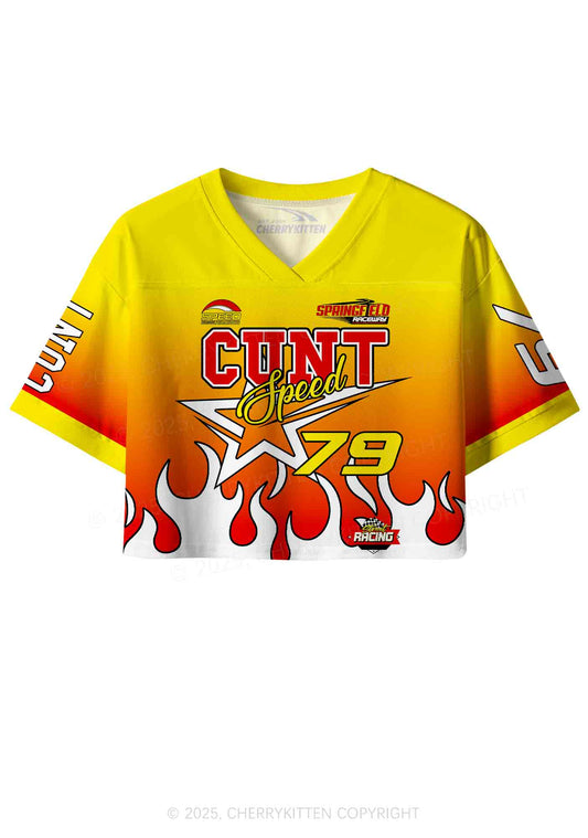 Custom Cxxt Speed Y2K Crop Sport Jersey Shirts Cherrykitten