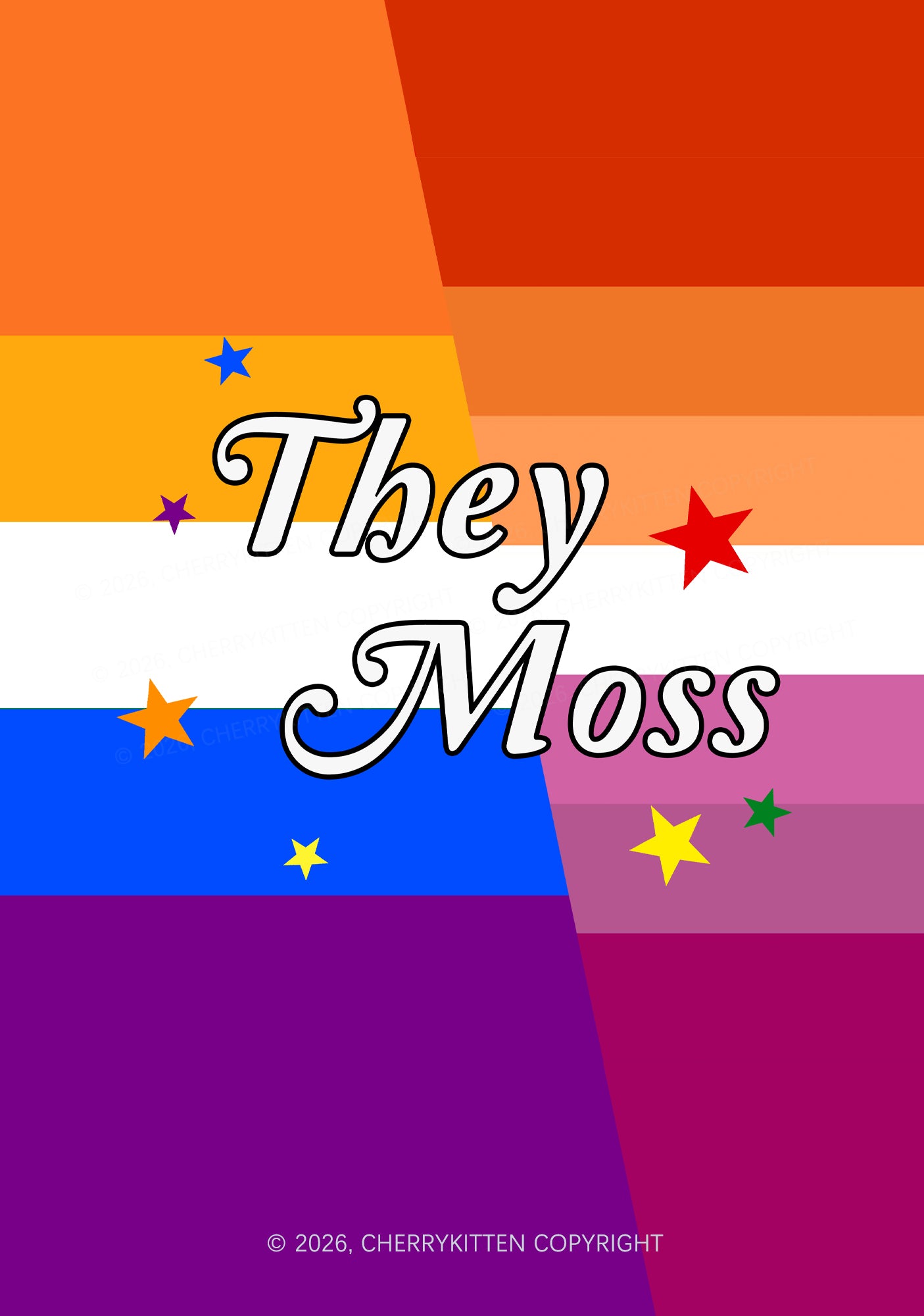 They Moss Pride 1Pc Y2K Pin Badge Cherrykitten