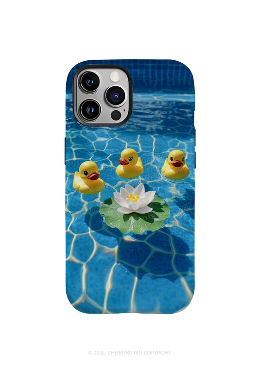 Three Ducks And Lily Y2K Phone Case Cherrykitten