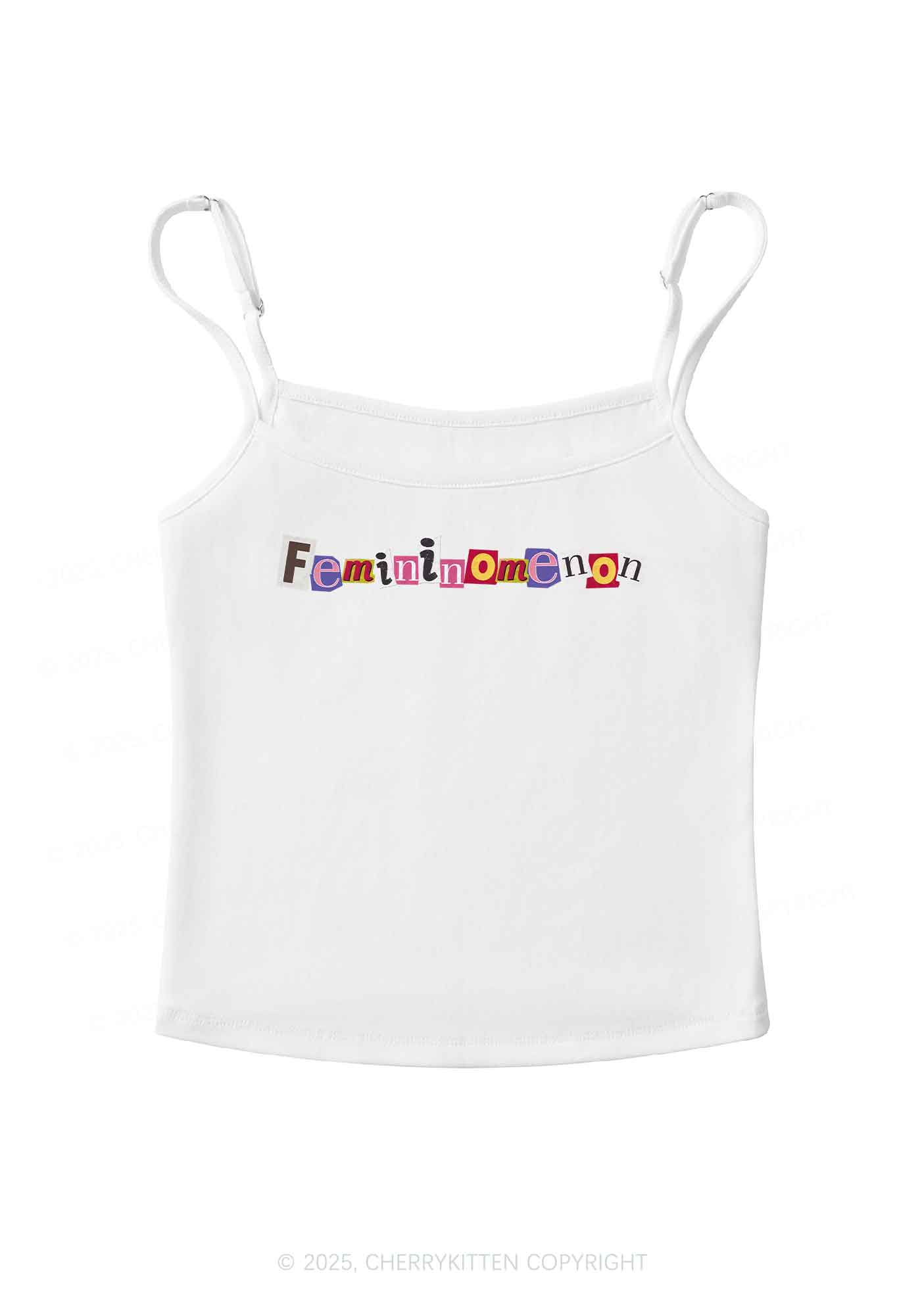 Femininomenon Pride Y2K Spaghetti Strap Cami Cherrykitten