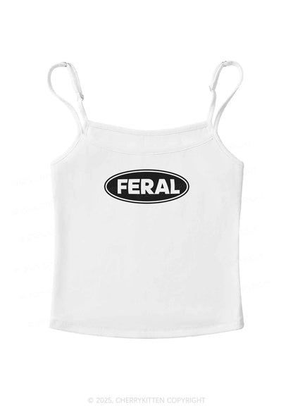 Feral Y2K Spaghetti Strap Cami Cherrykitten