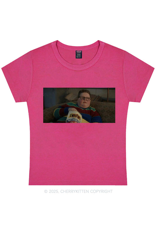 Snack Break Y2K Baby Tee Cherrykitten