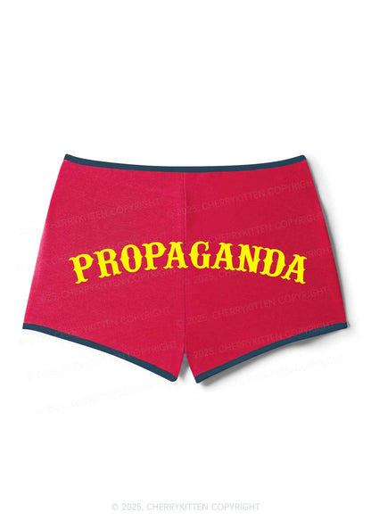 Propaganda Y2K Booty Shorts Cherrykitten