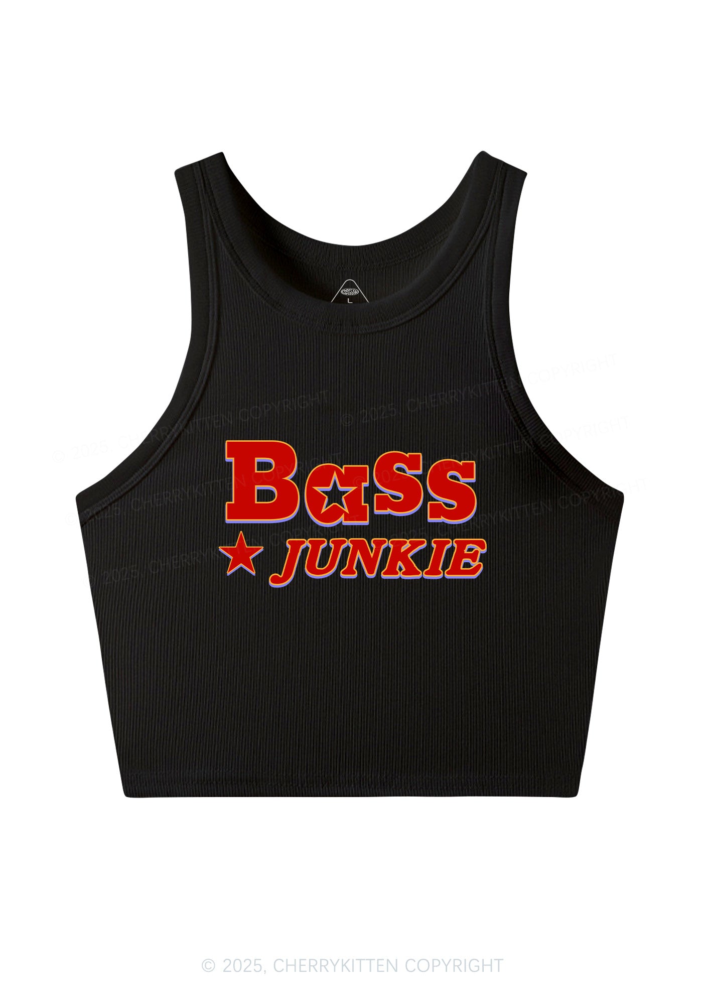 Bass Jxxkie Y2K Crop Tank Top Cherrykitten