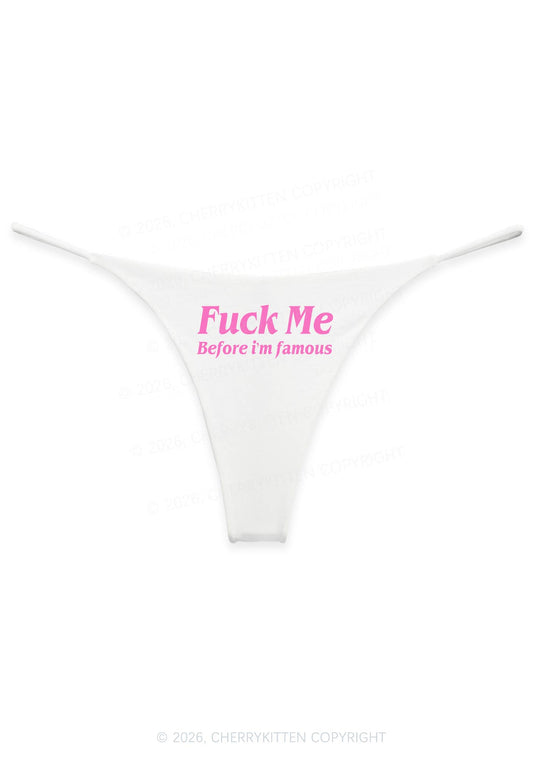 Fxxk Before I Famous Y2K Bikini String Thong Cherrykitten
