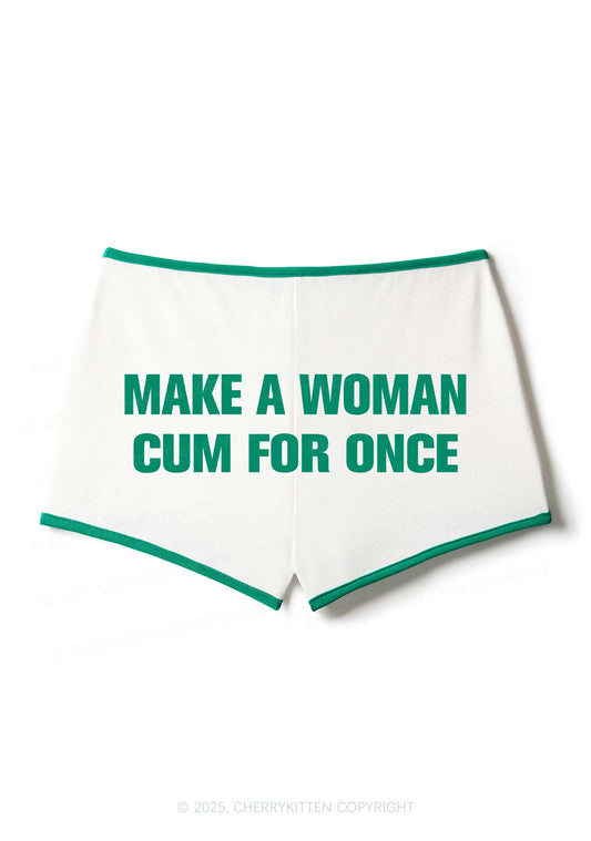 Make A Woman Come Y2K Booty Shorts Cherrykitten