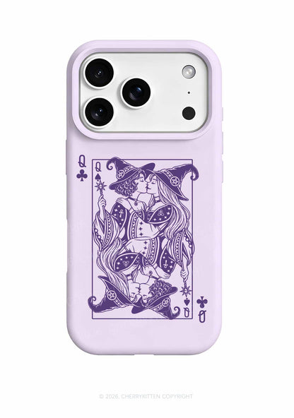Halloween Witches Queen Kiss Y2K Phone Case Cherrykitten