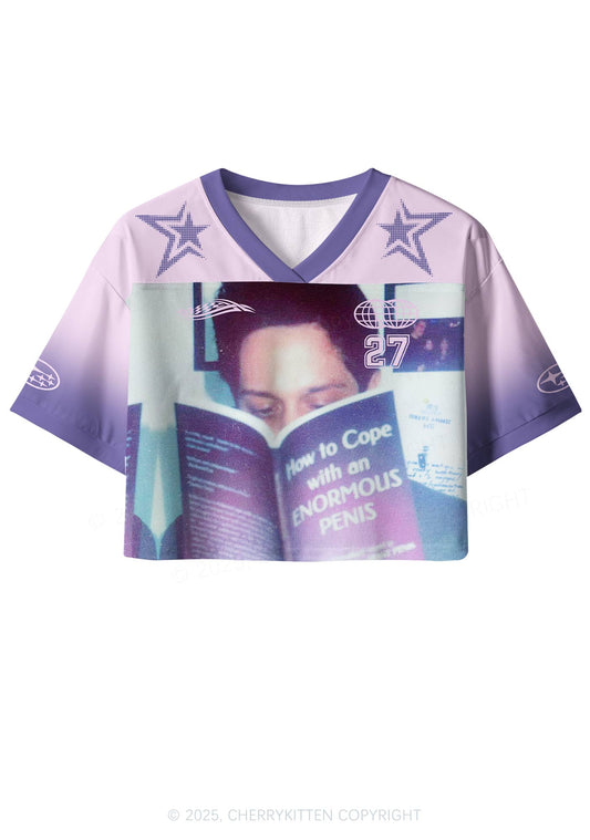 BDE Y2K Crop Sport Jersey Shirts Cherrykitten