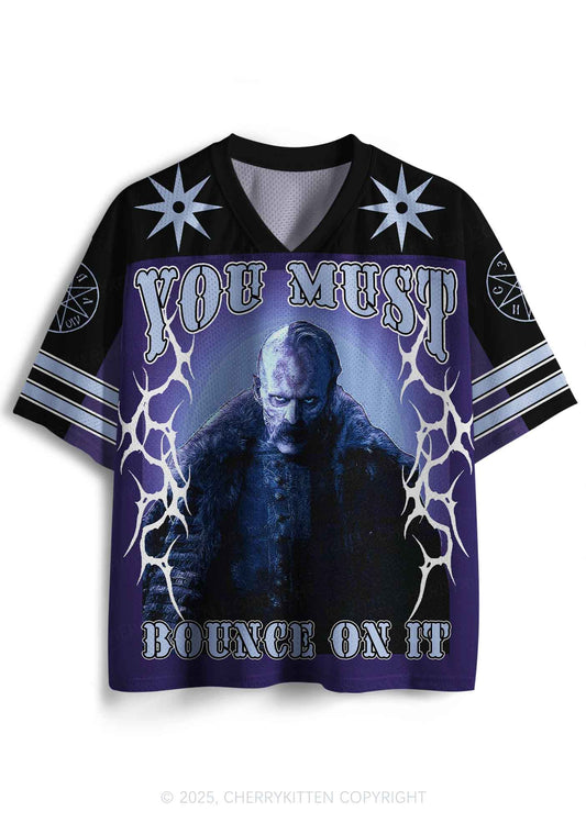 Custom Halloween Bounce On It Y2K Sport Jersey Shirts Cherrykitten