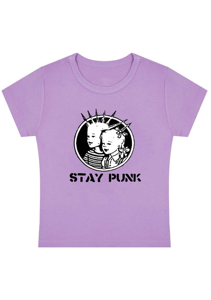 Curvy Kids Stay Punk Baby Tee