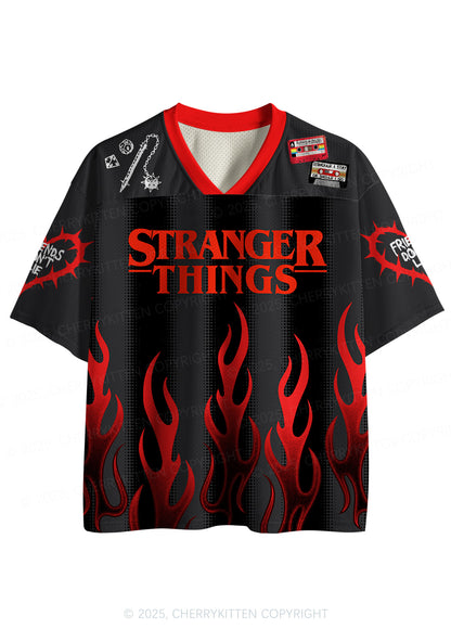 Custom Fire Things Y2K Sport Jersey Shirts Cherrykitten
