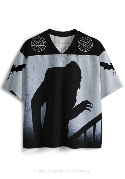 Halloween Custom Horror Shadow Y2K Sport Jersey Shirts Cherrykitten