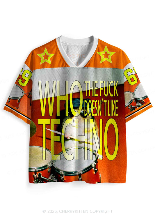 Techno Hamster Drummer Y2K Sport Jersey Shirts Cherrykitten