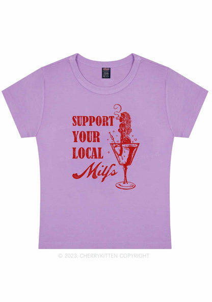 Your Local Mxxf Y2K Baby Tee Cherrykitten