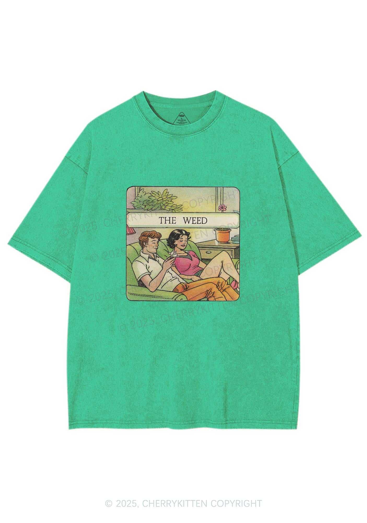 The Wxxd Y2K Washed Tee Cherrykitten
