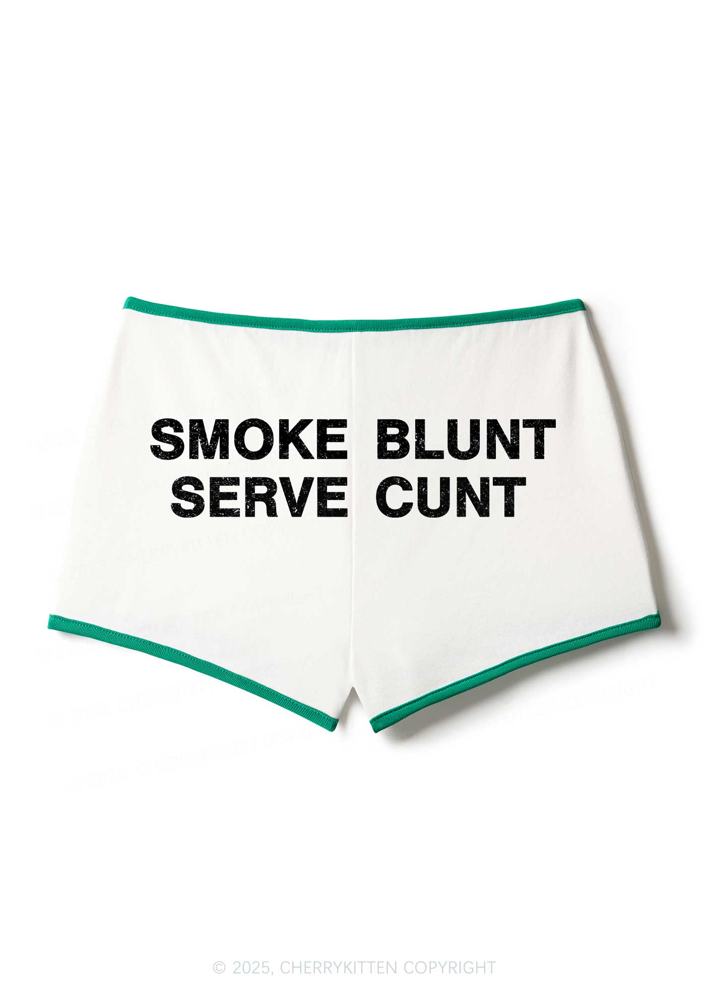 Smoke Blunt Y2K Booty Shorts Cherrykitten
