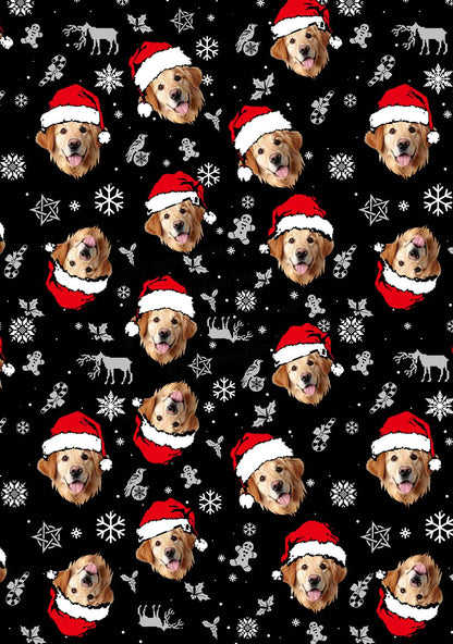 Custom Dog Face Y2K Print Cami Shorts Pajama Set Cherrykitten