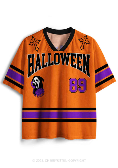 Halloween Custom Horror Hang Up Y2K Sport Jersey Shirts Cherrykitten