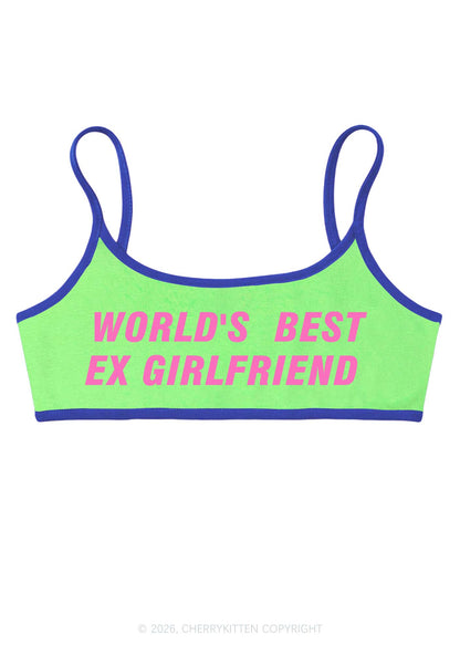 Worlds Best Ex Girlfriend Y2K Super Crop Cami Cherrykitten