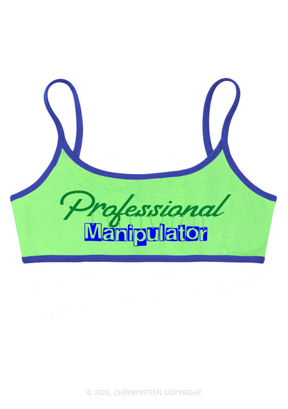 Professional Manipulator Y2K Super Crop Cami Cherrykitten