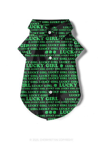 Lucky Girl Y2K Pet Shirts Cherrykitten