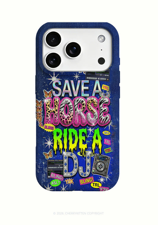 Ride A DJ Y2K Phone Case Cherrykitten